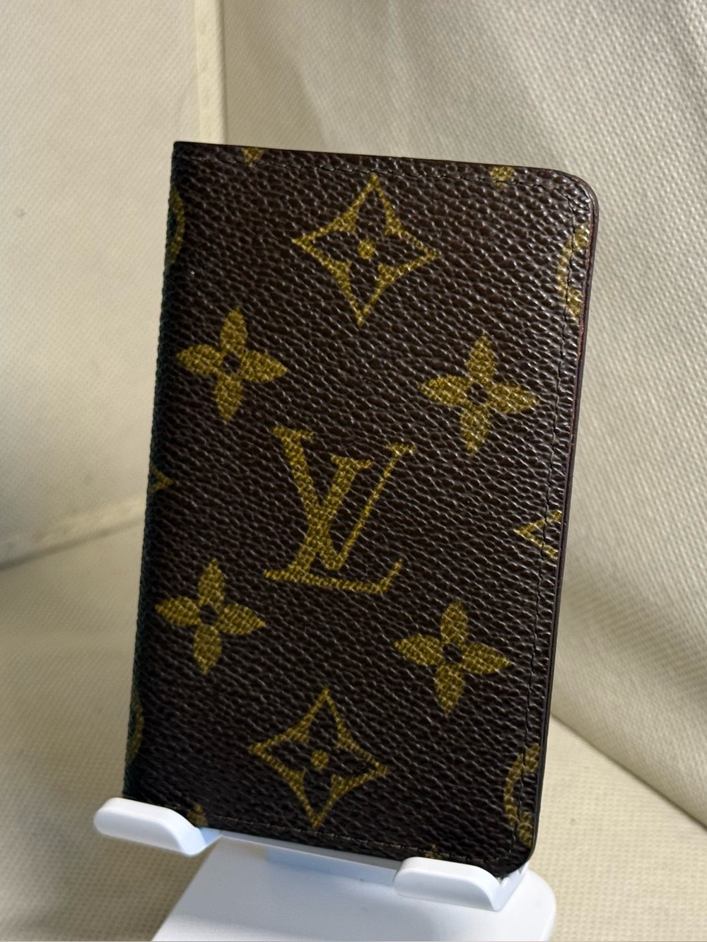 Authentic LOUIS VUITTON Monogram Pocket Organizer de Poche Card Case F#51814